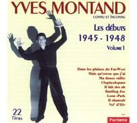 9187159 Audio Cd Yves Montand - Les Debuts 1945-1948 Volume 1
