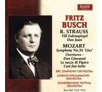 9187160 Audio Cd Fritz Busch / Bbc Symphony Orchestra - Conducts Strauss & Mozar