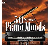 9187164 Audio Cd 50 Songs Piano Moods / Various (3 Cd)