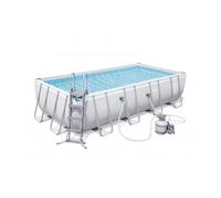 91906 Q.TA' 1 PISCINA POWER STEEL C/TELAIO E ACCES 549X274X122 56466