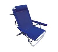 C SPIAGGINA RECLINABILE IN ALLUMINIO BLEU- 2,0 pz