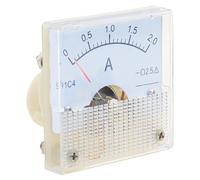 91C4 Amperometro DC analogico 1A 2A 3A 5A 10A 20A 30A 50A 100A 200A 300A 500A Pannello puntatore meccanico Tipo Amperometro Misuratore di corrente(75A)