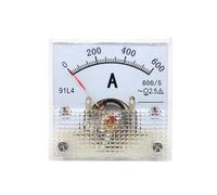 91L4 Amperometro CA Analogico Amp Meter Gauge Rettangolo Misuratore di pannello Tester di corrente 1A/2A/30A/50A/100A Amperometro(75 5A)