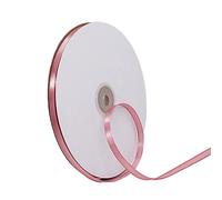 91m Nastro Bean Pink 6mm,Nastro Raso Nastrino Bordeaux Nastri Regalo Nastro Satin,Fiocco Nastro per Pacchi Regalo,Artigianato,Bomboniere,Bouquet,Natale,Feste di Compleanno Matrimoni Decorazioni