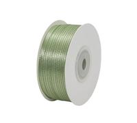 91m Nastro Verde Salvia 3mm,Nastro Raso Nastrino Bordeaux Nastri Regalo Nastro Satin,Fiocco Nastro per Pacchi Regalo,Artigianato,Bomboniere,Bouquet,Natale,Feste di Compleanno Matrimoni Decorazioni