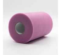 91m x 15 cm! Tessuto in rotolo di tulle per decorazioni artigianali Tutu Matrimoni Costumi Gonne Feste Regalo Fiocco baby shower, Molti colori disponibili. (Rosa Viola)