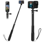 92 cm allungabile impermeabile selfie stick per GoPro Hero 13 12 11 10 9 Max DJI Osmo 360 Action 5 Pro 4 3 Insta360 X5 X4 X3 Ace Alloy Handheld Pole Stick Monopod Action Cam subacquea Accessori