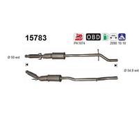 92 KW 125 CV CATALIZZATORE PER Citron C5 II Break RE 1.8 16V