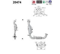 92 KW 125 CV CATALIZZATORE PER Ford Grand C-Max Van 1.0 EcoBoost