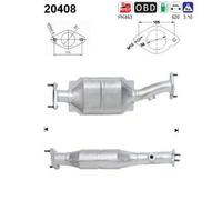 81 KW 110 CV CATALIZZATORE PER Ford Mondeo III B5Y 1.8 16V