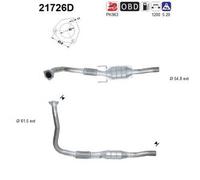 92 KW 125 CV CATALIZZATORE PER Opel Vectra C SW Z02 2.2 DTi