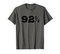92%! LE DONNE NERE SONO GIUSTE Votate per Harris Resist Meme Maglietta