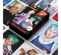92 pezzi Carta fotografica ad alta definizione a doppia faccia di SKZ KARMA GD LISA JENNIE ROSE JISOO, supporto per raccolta di card, regalo di San Valentino, piccolo regalo, card di supporto per grup