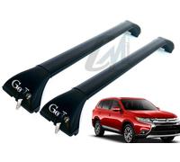 9201+9260 GEV GEO 3 BARRE NERE PORTATUTTO MITSUBISHI OUTLANDER 2012> CORR. BASSO