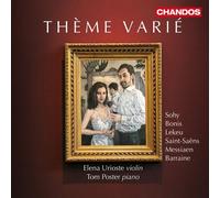 9207431 Audio Cd Elena Urioste: Theme Varie