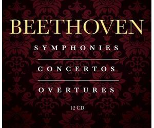 9207431 Audio Cd Ludwig Van Beethoven - Symphonies, Concertos, Overtures (12 Cd)
