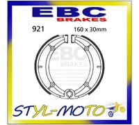 EBC Ganasce freno 921 Coppia posteriori mescola organica per Gilera Coguar/RV/TG1/T4