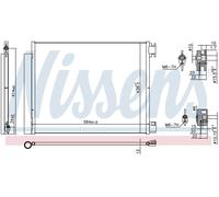 921001829R Condensatore AC CLIMA Renault