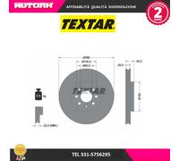 92124603 Coppia disco freno anteriore (MARCA TEXTAR)..