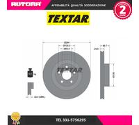 92139500 Coppia disco freno anteriore (MARCA TEXTAR)..