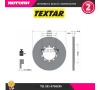 92152003 Coppia disco freno posteriore (MARCA TEXTAR)..