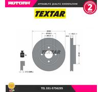 92176005 Coppia disco freno anteriore (MARCA TEXTAR)..