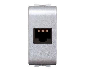 92221 Q.TA' 12 LIFE 4084 TEC PRESA TELEFONICA RJ11 PLUG 6/4C ARG