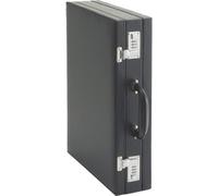 92300 - Custodia PONTE Attaché, in Finta Pelle, Ca. 44,5 X 33 X 10 Cm, Nera, 1,8
