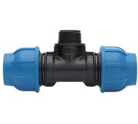 92440 Q.TA' 20 RACCORDO POLIPROP TEE MAS D 20 X 1/2 X 20MM