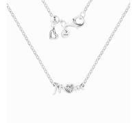 925 Argento Sterling Mum Pave Collier Collane per donne Gioielli Regalo per madri