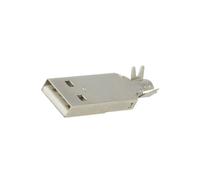 925 maschio USB A per cavi saldati PIN: 4 dritti USB 2.0 KEYSTONE