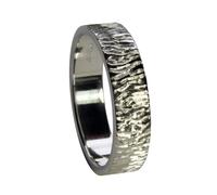 925 Nozze D'Argento Anelli Profilo Piatto Mano Inciso UK Marchiato 2 3 4 5 6 8
