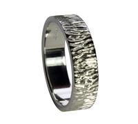 925 Nozze D'Argento Anelli Profilo Piatto Mano Inciso UK Marchiato 2 3 4 5 6 8