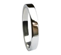 925 Nozze D'Argento Anelli Profilo Piatto UK Marchiato 2mm 3mm 4mm 5mm 6mm 7mm