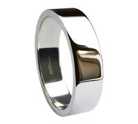 925 Nozze D'Argento Anelli Profilo Piatto UK Marchiato 2mm 3mm 4mm 5mm 6mm 7mm