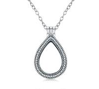 925 Power Power Box flottante per la Foresta misteriosa in Argento Sterling per Donne Gioielli in Argento