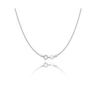 925 Silver Cable Chain Necklace 1.1mm Thin Sturdy Italian 1624 Inch