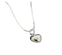 925 silver heart pendant necklace, a simple jewelry gift for ladies at banquets, weddings, festivals and birthdays(55CM)