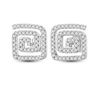 925 Sterling Silver Post Stud Earring Dangle CZ Flat Back Earrings for Women Cubic Zirconia Cartilage Hypoallergenic Cute Small Helix Piercing Earrings Jewelry