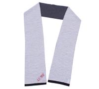 9258X sciarpa uomo ARMANI JEANS blue/white wool scarf men