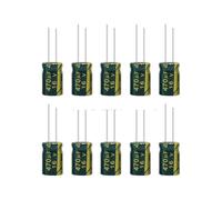 925pcs 36Values High Frequency Low Aluminum Electrolytic Capacitor Kit 1uF 4.7uF 10uF 22uF 47uF 100uF 220uF 330uF 470uF MQXFCZUX