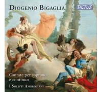 9265568 Audio Cd Diogenio Bigaglia - Cantate Per Soprano E Continuo