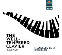 9265568 Audio Cd Johann Sebastian Bach - The Well Tempered Clavier (4 Cd)