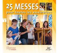 9265570 Audio Cd 25 Messes Pour Toutes Les Assemblees Vol. 1 / Various