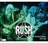 9265570 Audio Cd Rush - The Broadcast Collection 1974-1980 (5 Cd)