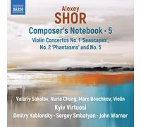 9265571 Audio Cd Alexey Shor - Composer's Notebook Vol. 5