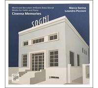 9265571 Audio Cd Marco Serino - Cinema Memories. Morricone Williams Bernstein