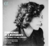 9265574 Audio Cd Bar Avni: Carl Philipp Emanuel Bach / Darius Milhaud / Charlott