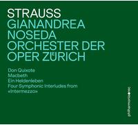 9275340 Audio Cd Gianandrea Noseda / Orchester Der Oper Zurich: Richard Strauss