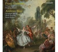 9297395 Audio Cd Blau/Streuli/Knorzer/Riniker - Krommer/3 Flute Quartets